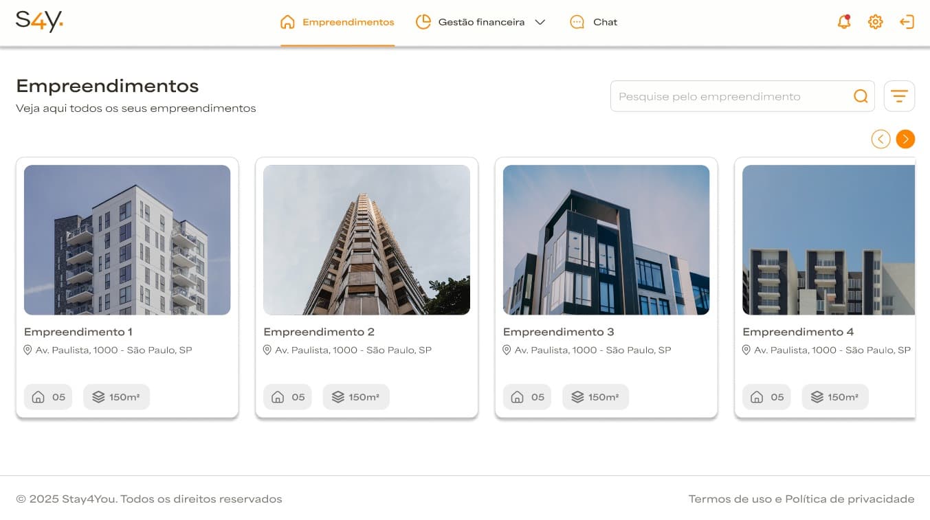 Stay4You Web Platform 1