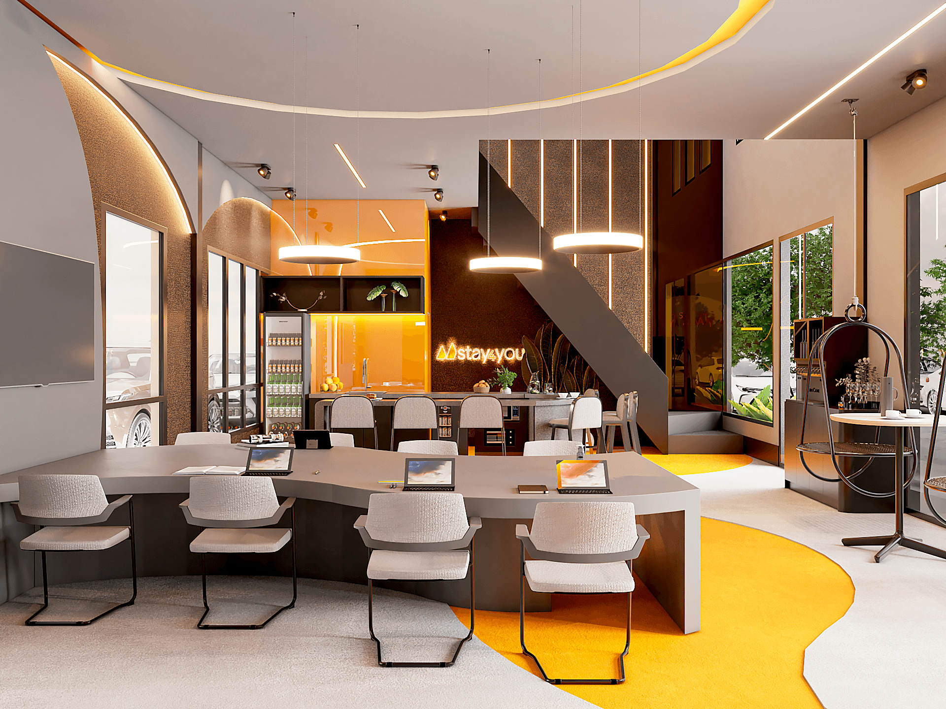 Sede da Stay4You - Espaço moderno e colaborativo